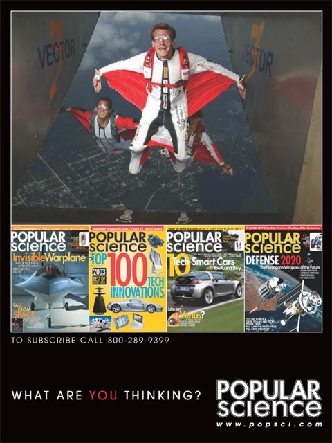 Popular Science Advertisement